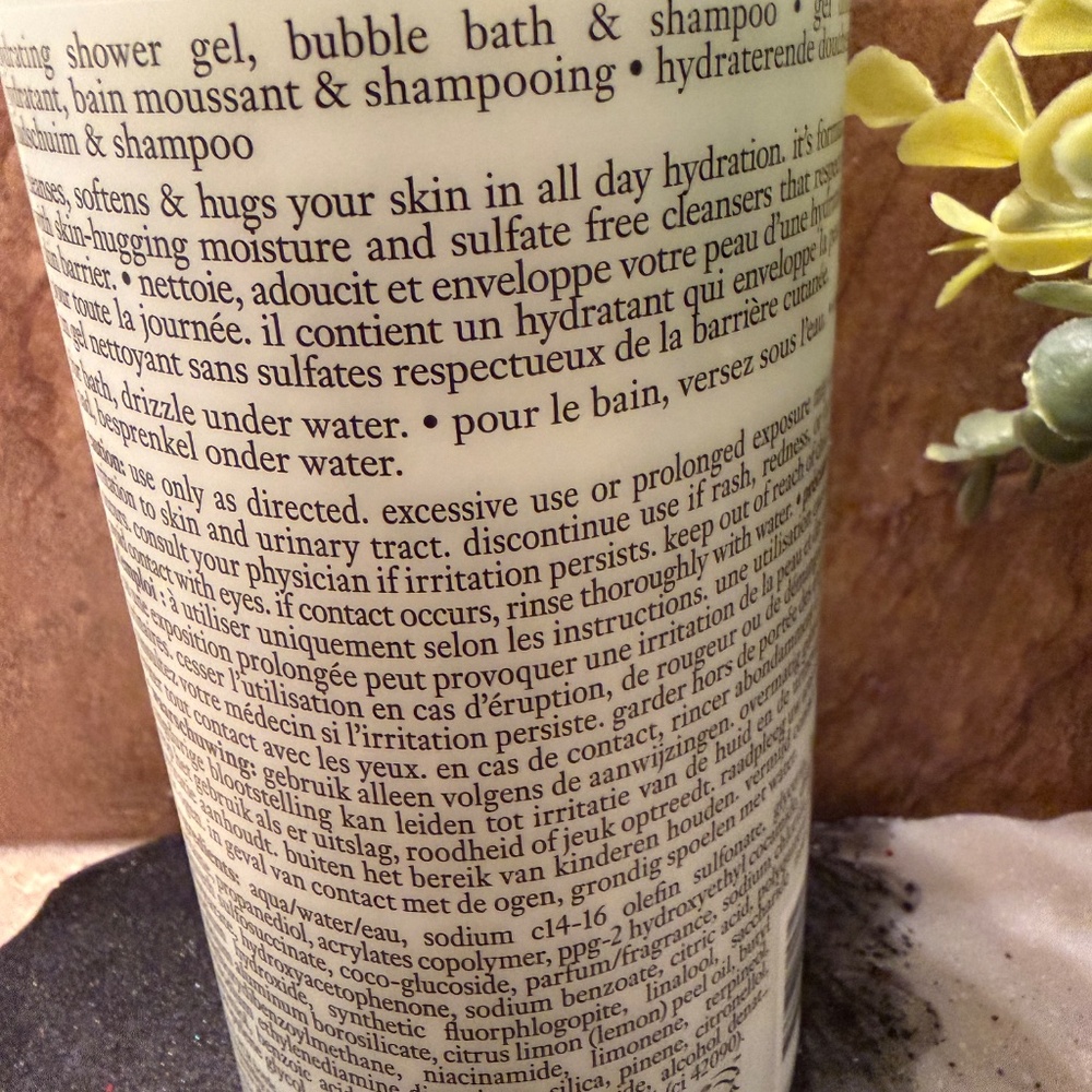 Philosophy Snow Man Hydrating  Shower Gel - Picture 3 of 8